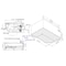 Eago 6Ft Left Corner Acrylic White Whirlpool Bathtub for Two AM124ETL-L - alternate 2